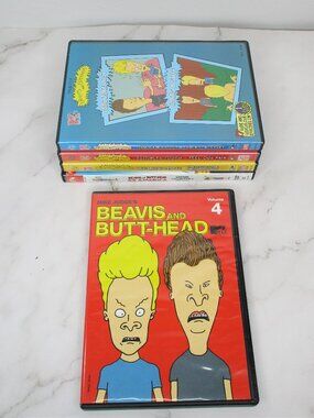 Beavis and Butthead DVD Lot VTG Animated TV Comedy Series Various Titles